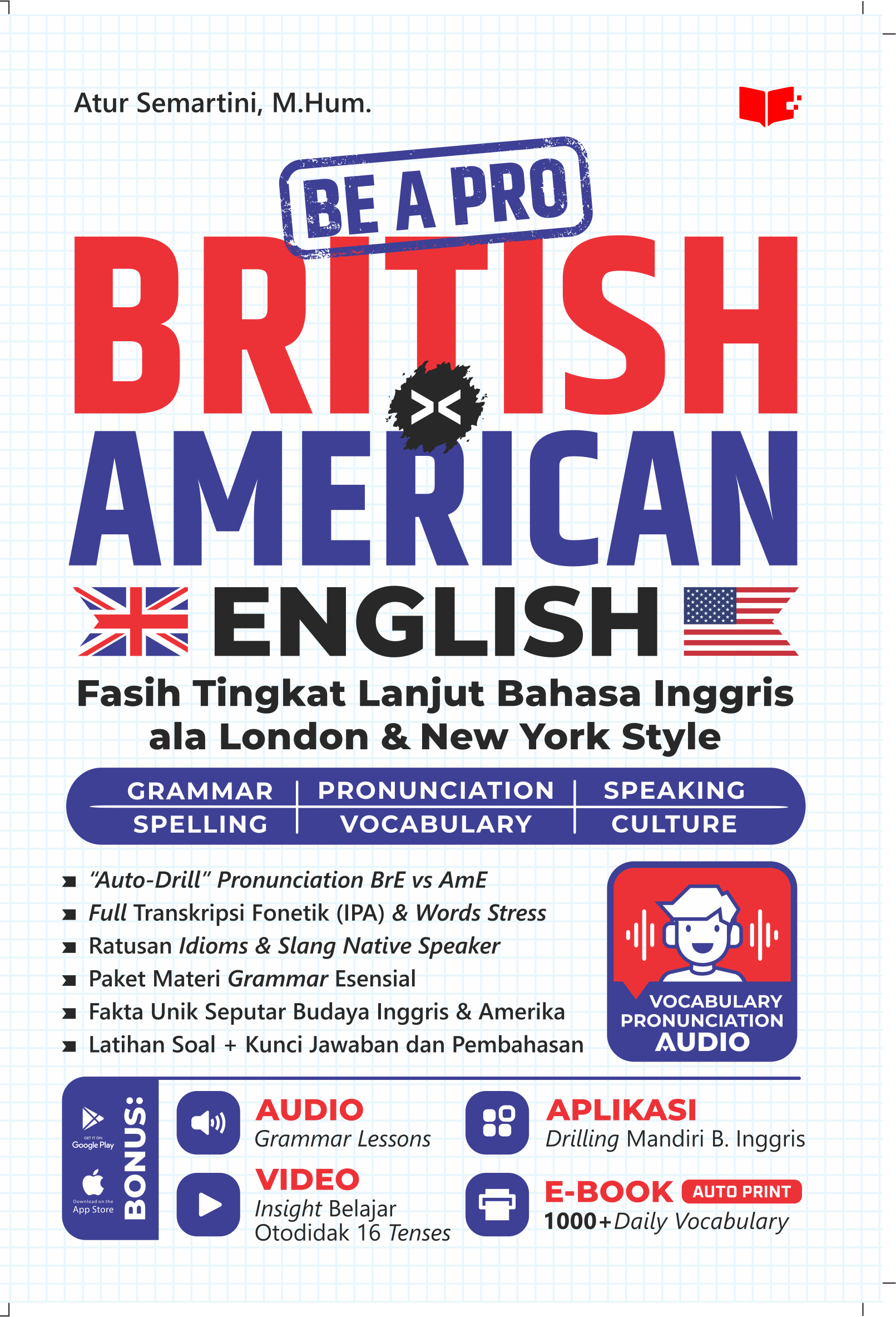 BE A PRO: BRITISH X AMERICAN ENGLISH